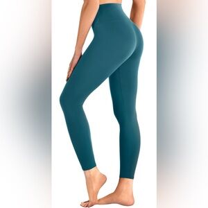 NWOT CADITEX Teal High-Waisted Leggings | L/XL